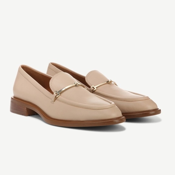Franco Sarto Eda Bit Loafer With Metal Detail Slip On Tan Color Women’s size 9 - Picture 1 of 14